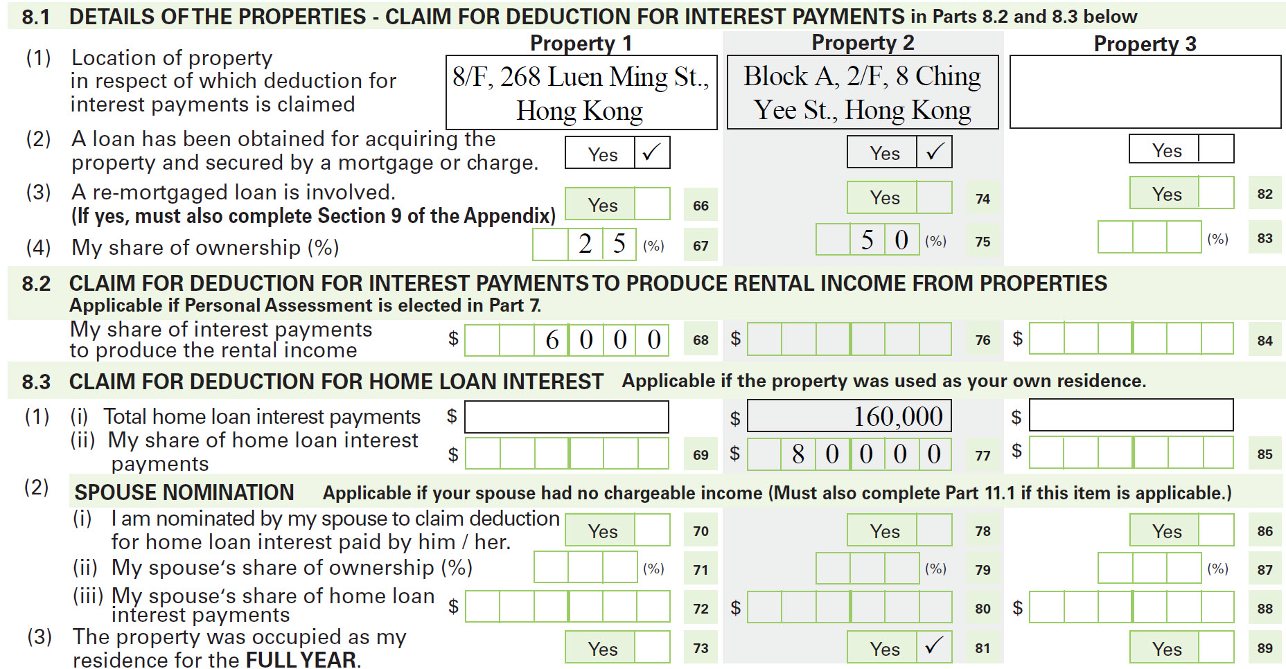 Hong Kong Tax Return
